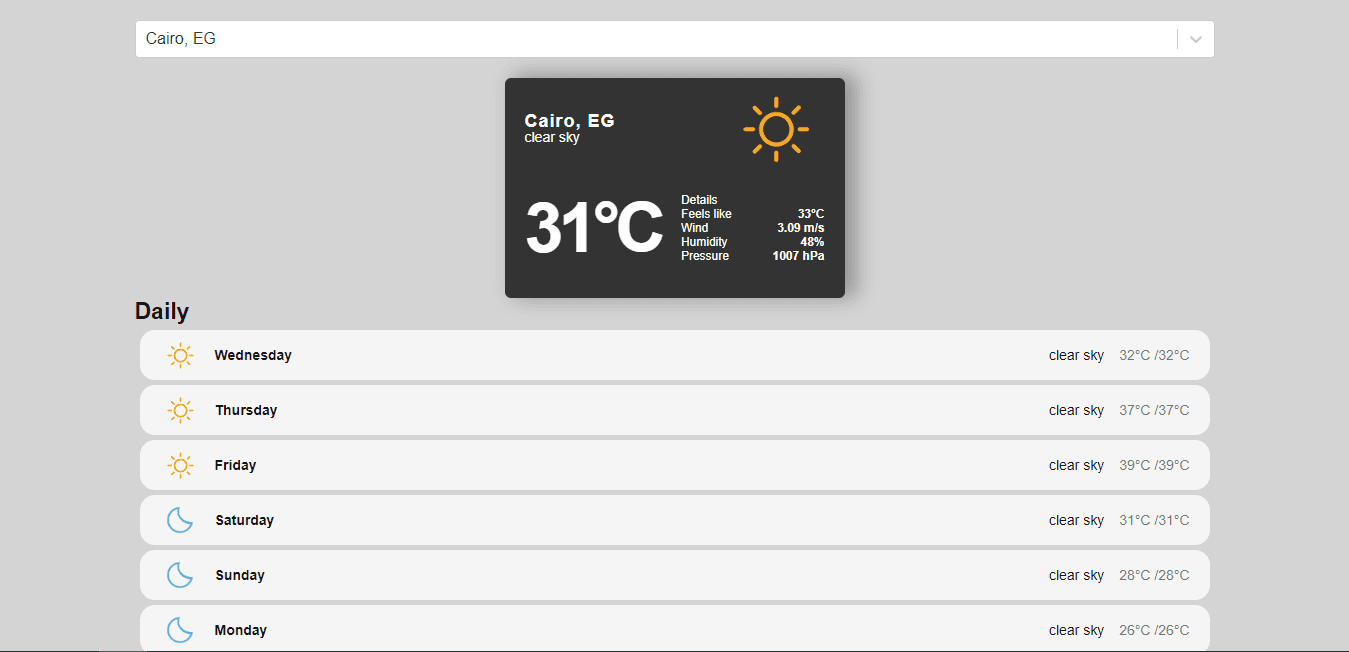 Weather App